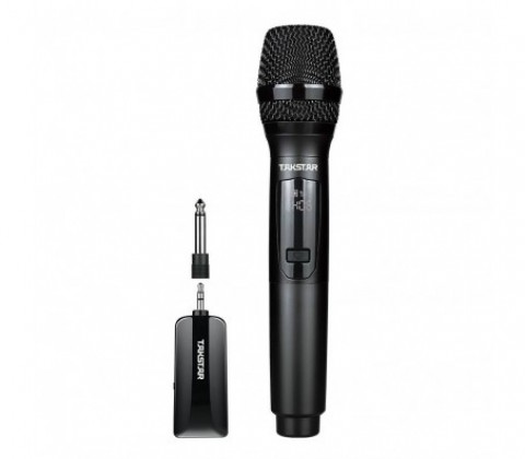 Bevielis rankinis mikrofonas su pakraunamu siųstuvu Takstar TS-K201